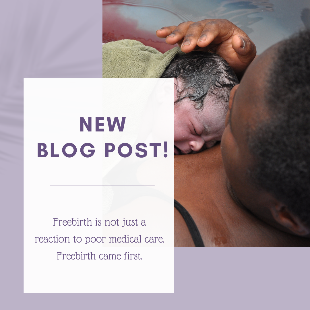 Woman in a birth pool with her newborn baby on her chest